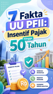 7 fakta UU PFII tentang insentif pajak hingga 50 tahun bagi investor di Indonesia