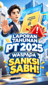 Jadwal sanksi laporan tahunan PT 2025 melalui SABH