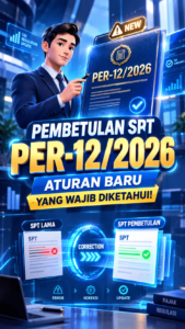 Aturan baru pembetulan SPT PER-12/PJ/2026 melalui Coretax mulai 1 Oktober 2026