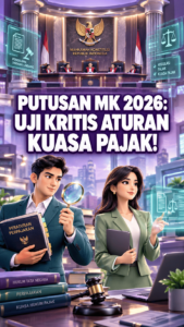 Putusan MK 2026 tentang aturan kompetensi kuasa wajib pajak dan batas kewenangan PMK